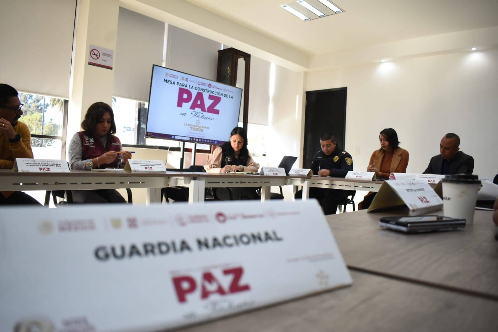 Realizan Mesa de Construcción Territorial para la Paz en Tláhuac