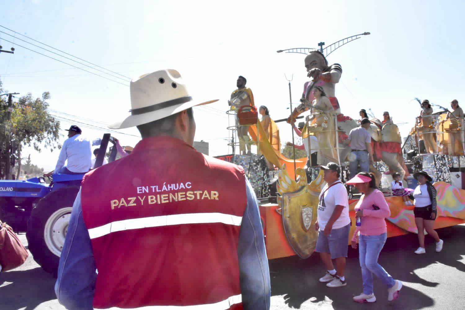 Implementan Operativo Carnaval 2023 en Tláhuac 