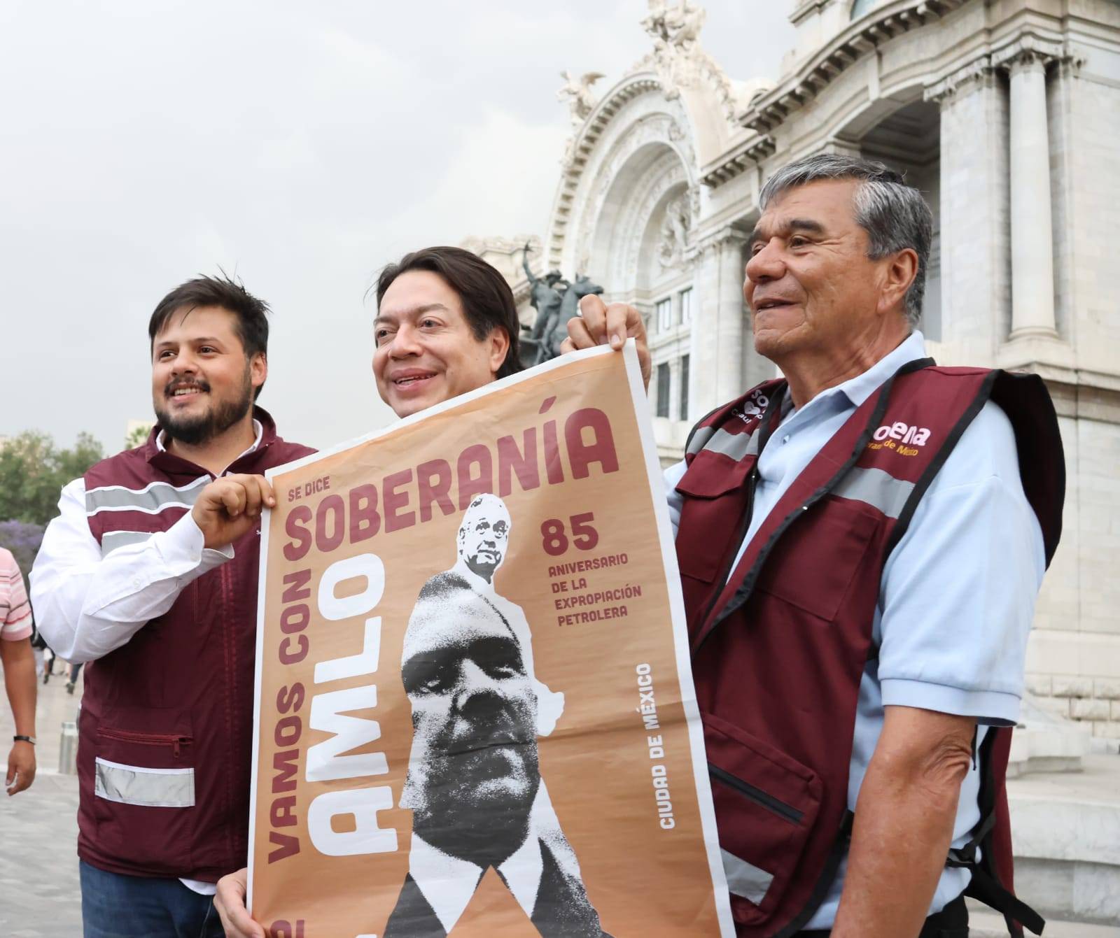 Dirigencia Nacional y Estatal de Morena se alistan para festejar el Aniversario de la Expropiación Petrolera  