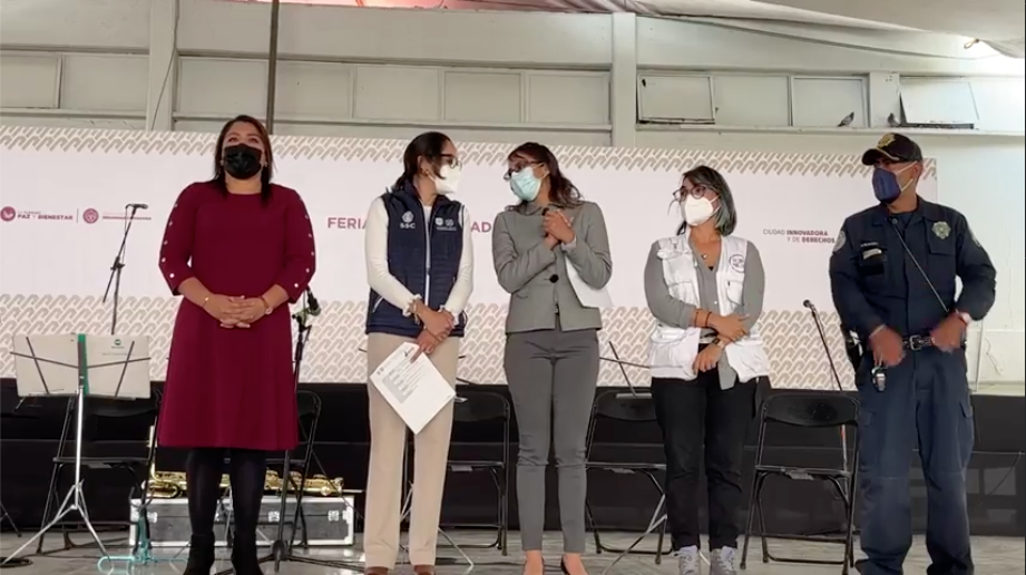 Inauguran Feria de Seguridad en Tláhuac