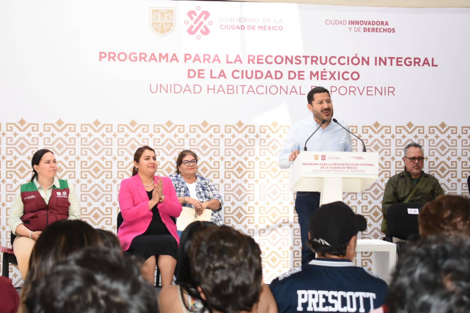 Gobierno de Tláhuac entrega Unidad Habitacional “El Porvenir” a afectados por el sismo del 19S