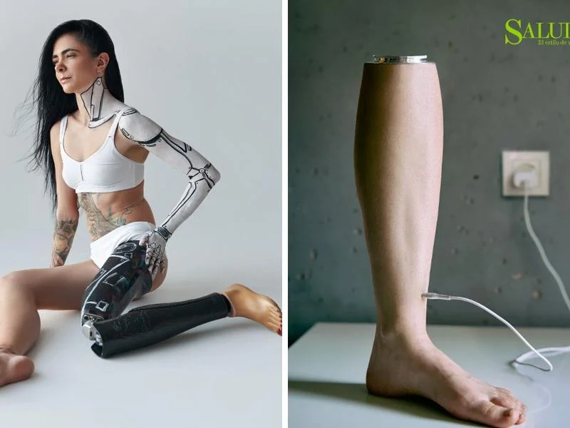 Crean pierna robótica con músculos artificiales innovadores