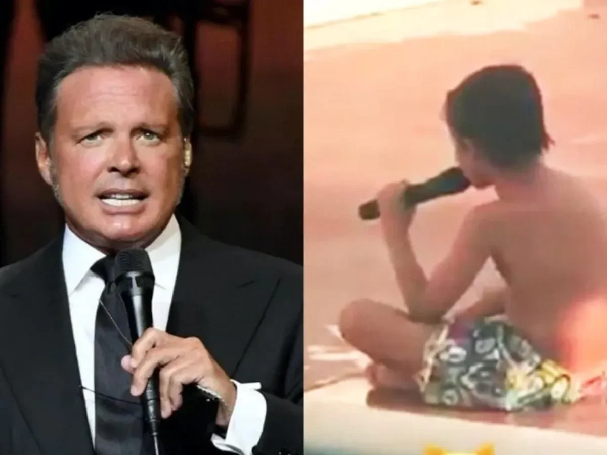 Hijo menor de Luis Miguel muestra talento musical